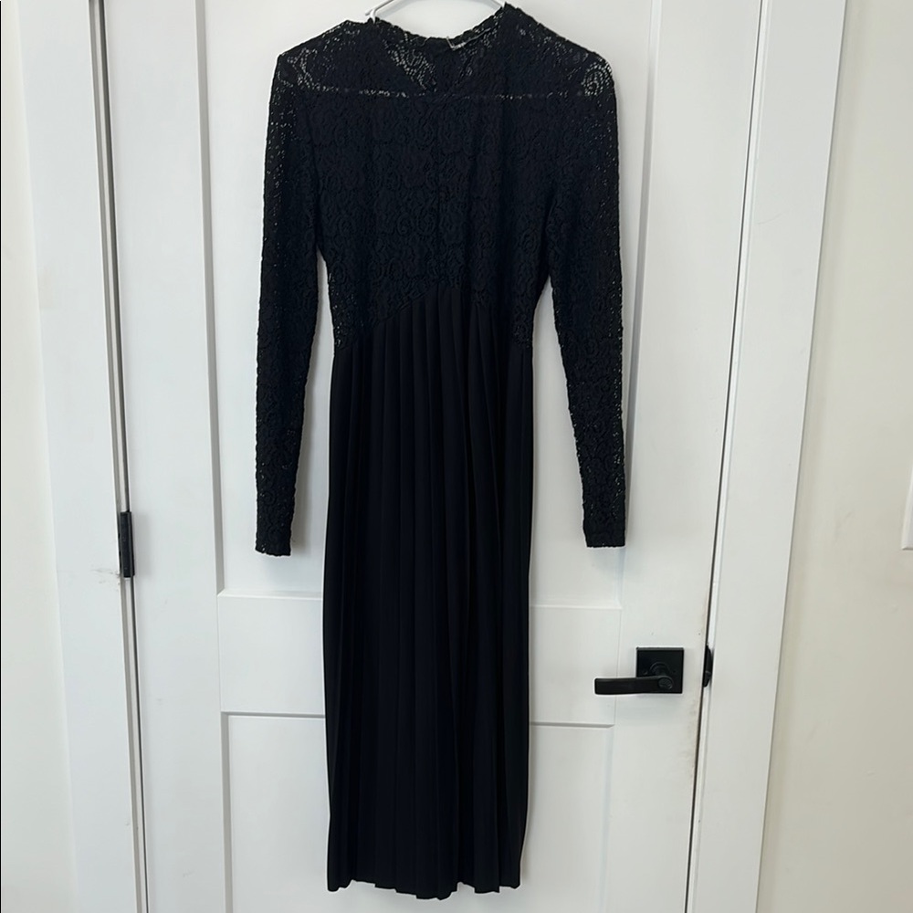 Elegant Black Lace Dress